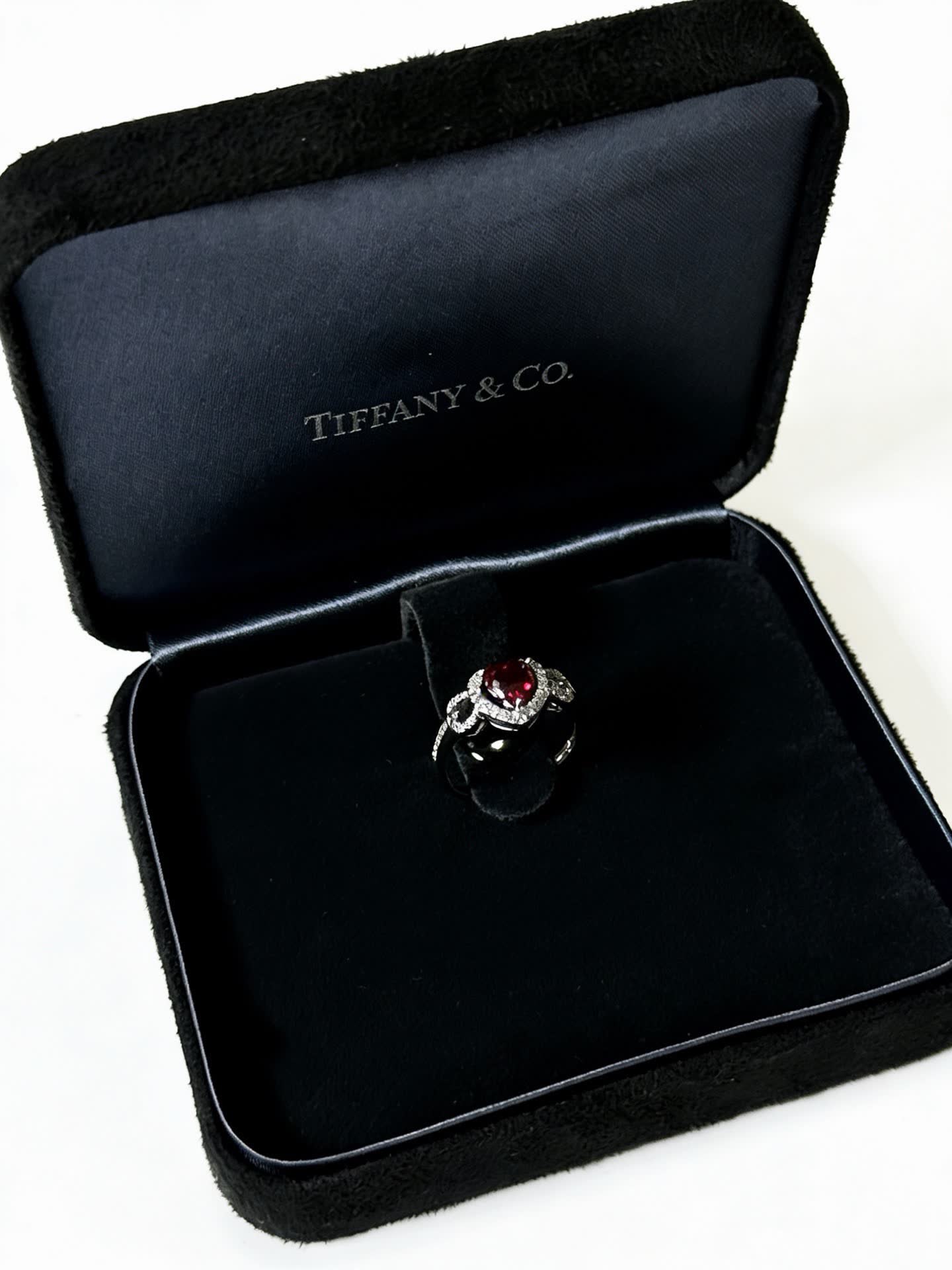 Tiffany & Co. Ruby and Diamond Ring